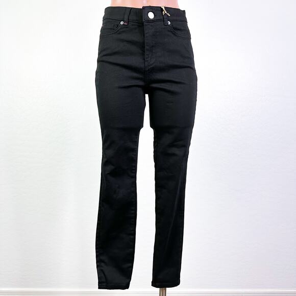 Ted Baker London Alesias Women's Mid Rise Skinny Denim Jeans Black Size 26 NWT - Picture 2 of 12